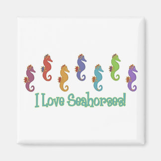 I Love Seahorses (Light Tees Only) Magnet