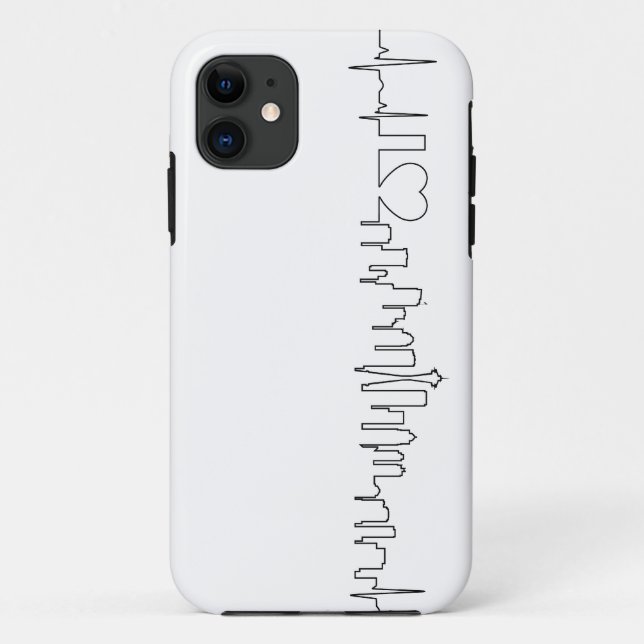 I love Seattle in a extraordinary style Case-Mate iPhone Case (Back)