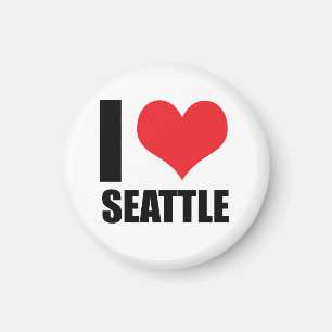 I love Seattle Magnet