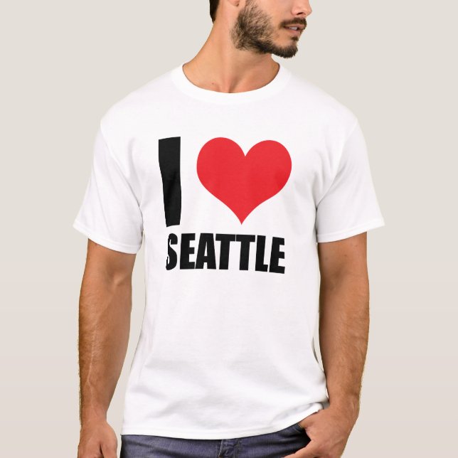 I love Seattle T-Shirt (Front)