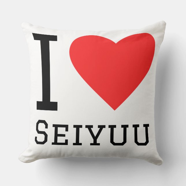I love seiyuu  cushion (Front)