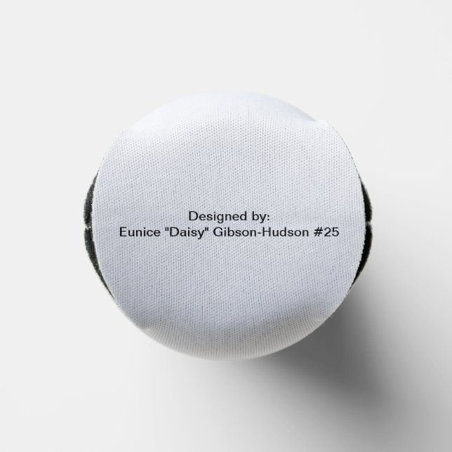 I Love Senior Softball Bottle Cooler (Bottom)