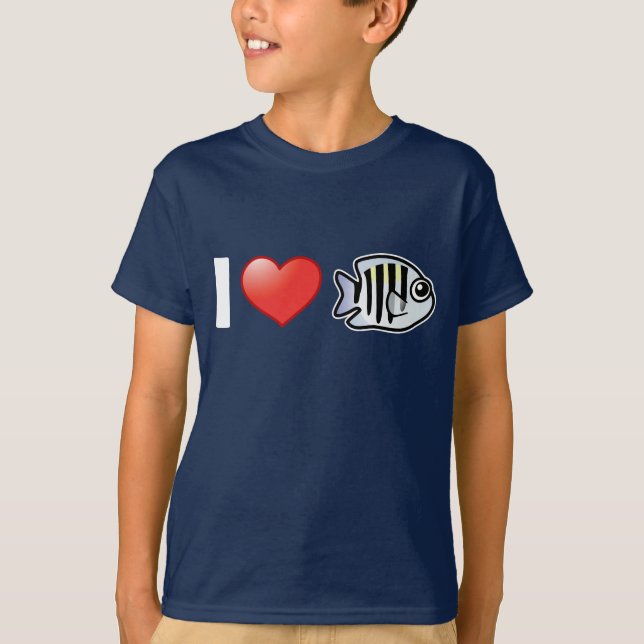 I Love Sergeant Major T-Shirt (Front)
