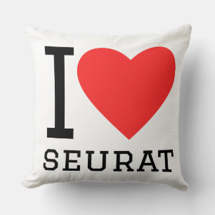 I love seurat cushion