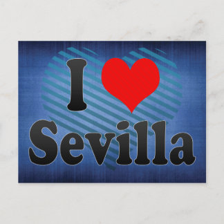 I Love Sevilla, Spain. Me Encanta Sevilla, Spain Postcard