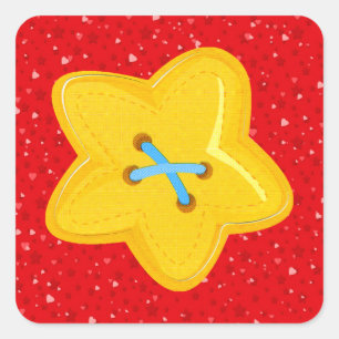 I Love Sewing - SRF Square Sticker