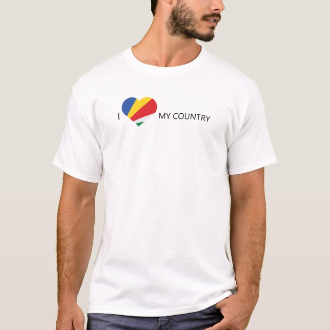 I Love Seychelles T-Shirt (Front)