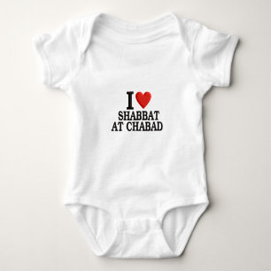I love Shabbat at Chabad Baby Bodysuit