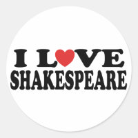 I Love Shakespeare Gift