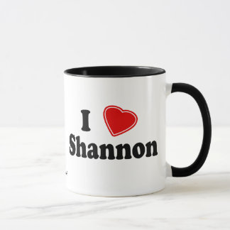 I Love Shannon Mug