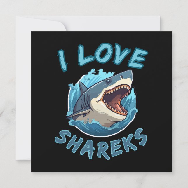 I Love Sharks Fisher (Front)