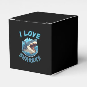 I Love Sharks Fisher Favour Box