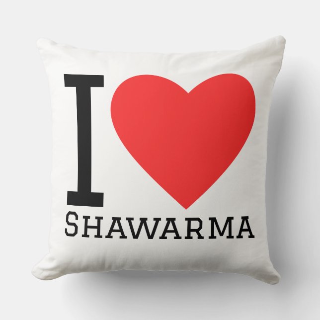 I love shawarma cushion (Front)