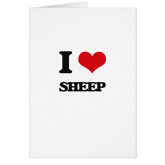 I love Sheep (Front)
