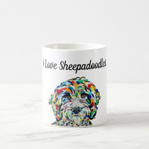 I Love Sheepadoodles 11 oz. Mug