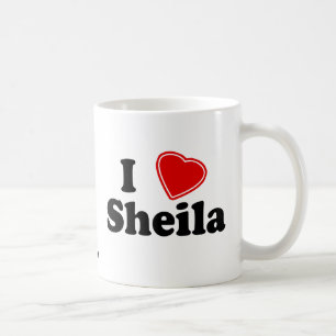 I Love Sheila Coffee Mug