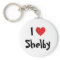 I Love Shelby Keychain