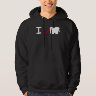I Love Shih Tzu Dog  I Love Heart Hoodie