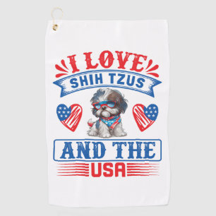 I love Shih Tzus and the USA Golf Towel