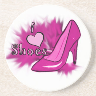 I Love Shoes Coaster