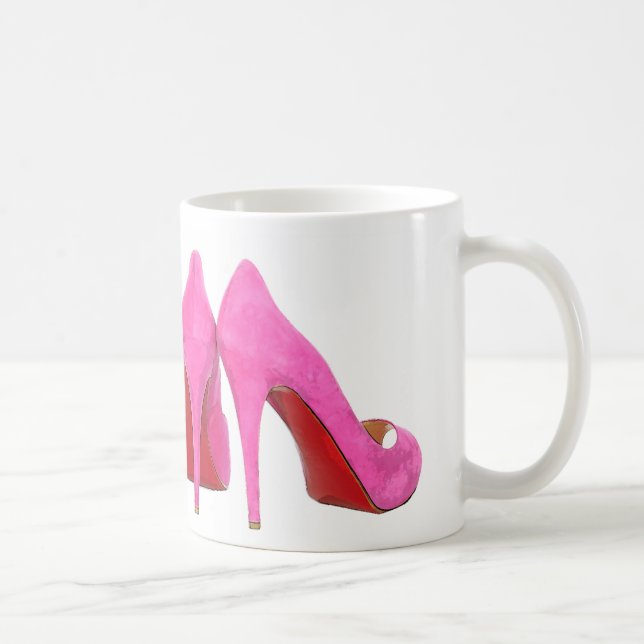 I Love Shoes Coffee Mug (Right)