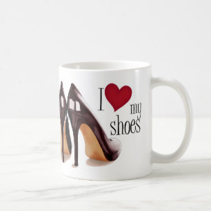 I love shoes coffee mug