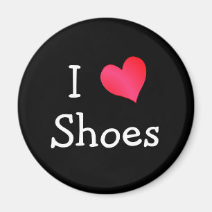 I Love Shoes Magnet