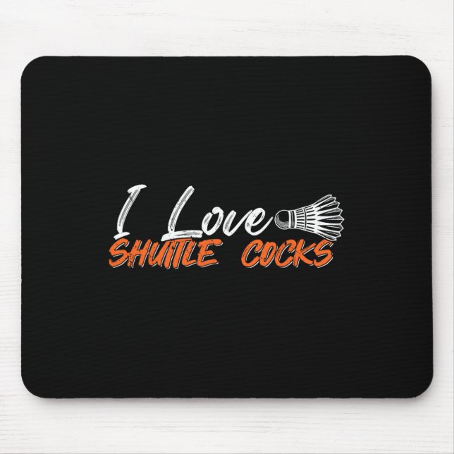 I Love Shuttle S 5  Mouse Mat (Front)