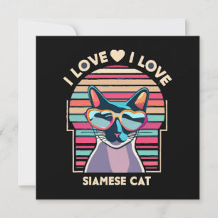 I love Siamese cat