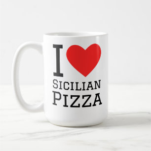 I love Sicilian pizza Coffee Mug