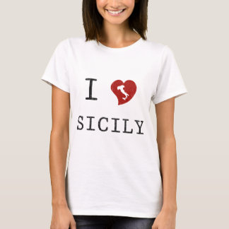 I Love Sicily T-Shirt