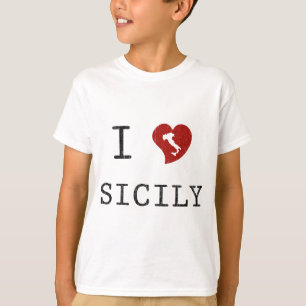 I Love Sicily T-Shirt