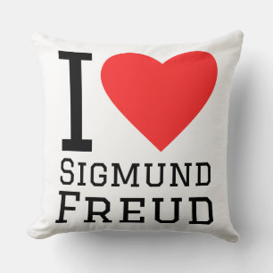 I love Sigmund freud Cushion