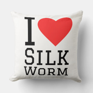 I love silk worm cushion
