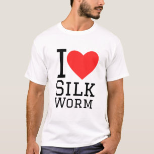 I love silk worm  T-Shirt