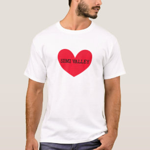 I Love Simi Valley Hometown California Home State  T-Shirt