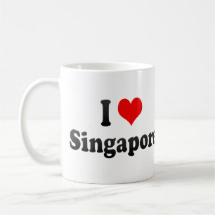 I Love Singapore, Singapore Coffee Mug