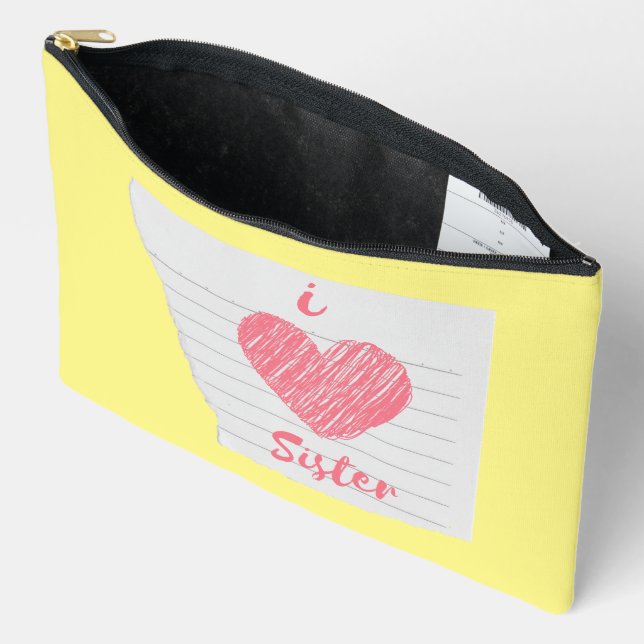 i love sister accessory pouch (Open)