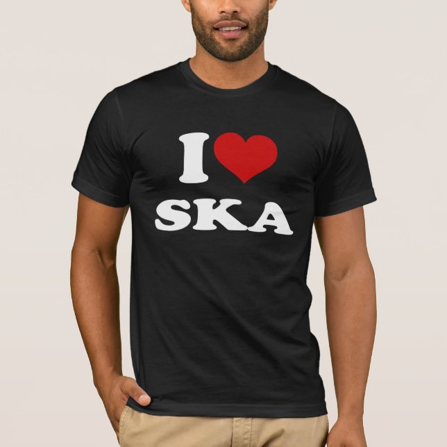 I Love Ska T-Shirt (Front)
