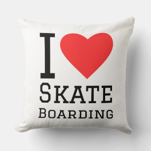 I love skateboarding cushion