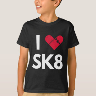 I Love Skateboarding T-Shirt