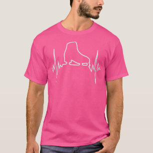 I Love Skating Ekg Figure Skating Or Ice Skating G T-Shirt