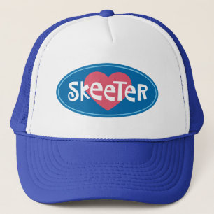 I Love Skeeter Trucker Hat