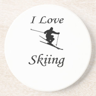I Love Skiing Coaster
