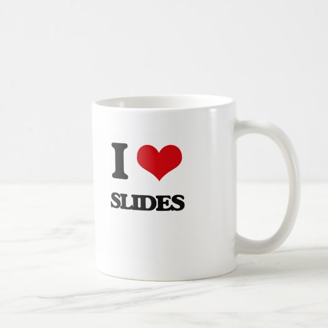 I love Slides Coffee Mug (Right)