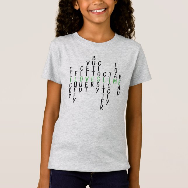 I love slime t-shirt (Front)