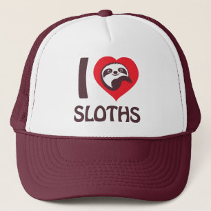 I love Sloths Trucker Hat