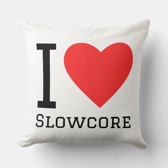 I love slowcore cushion (Front)