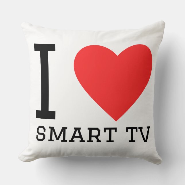 I love smart tv cushion (Front)