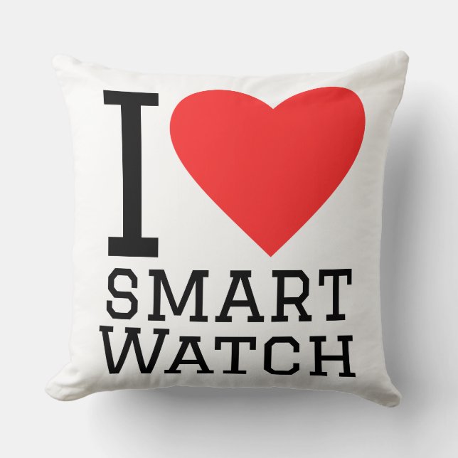 I love smart watch  cushion (Front)